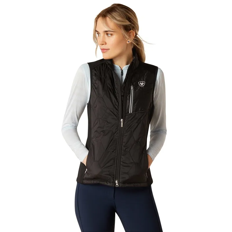 Ariat Fusion Insulated Womens Vest - Black