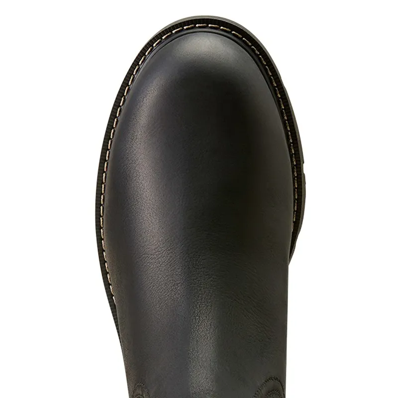 Ariat Groundbreaker Waterproof Steel Toe Men's Work Boots - Black-6