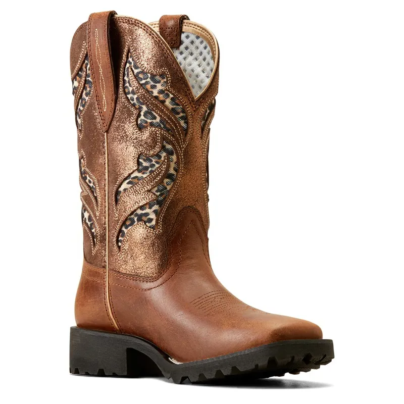 Ariat Unbridled Rancher VentTEK Women's Western Boots - Hickory Smoke-1