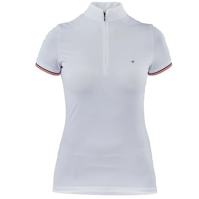 Aubrion Arcaster Short Sleeve Womens Show Shirt - White-1