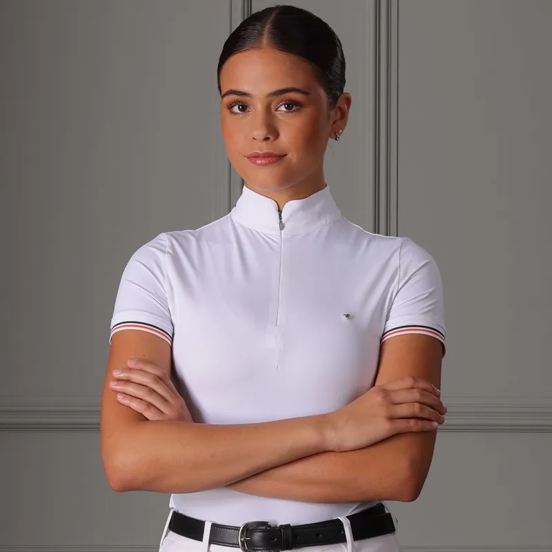 Aubrion Arcaster Short Sleeve Womens Show Shirt - White