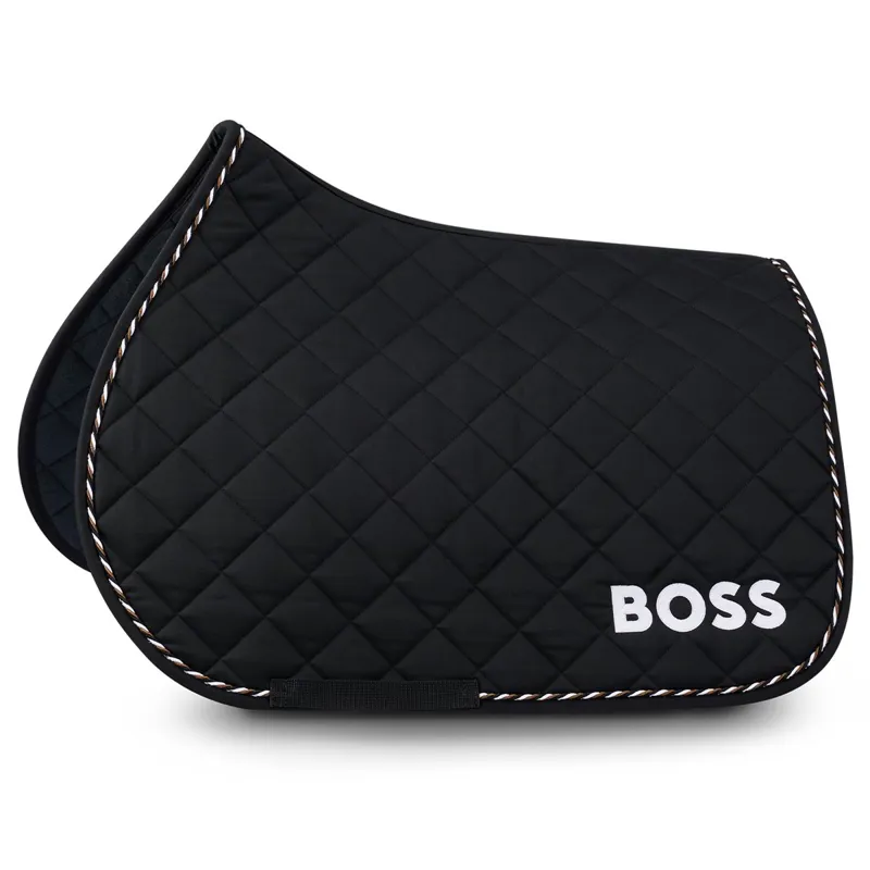 BOSS Equestrian Signature Jump Saddle Pad - Black