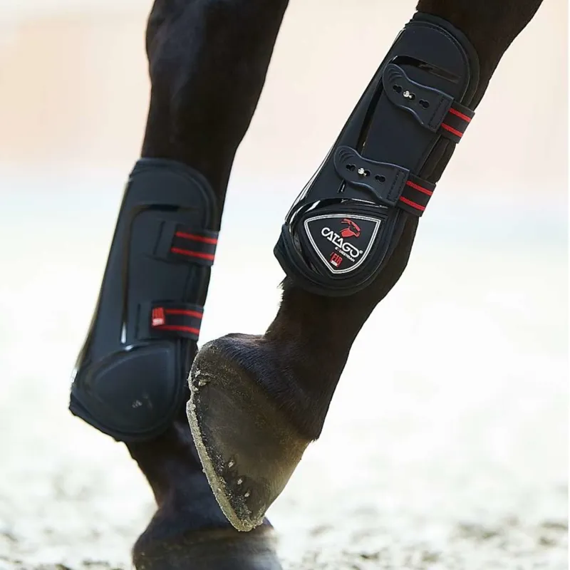 Catago FIR-Tech Tendon Boots - Black-1