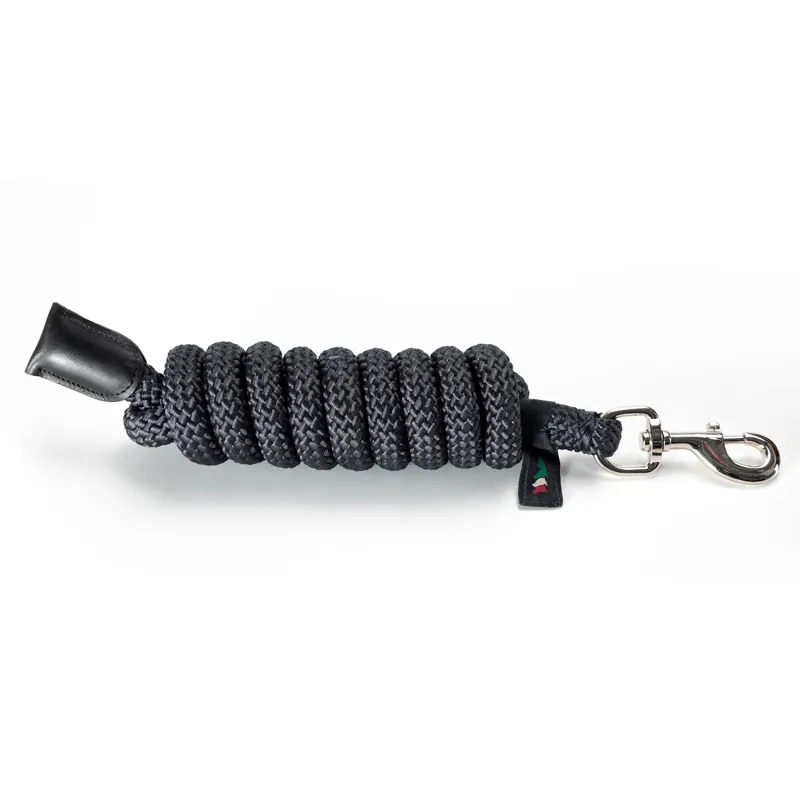 Equiline Gabe Lead Rope - Black-1