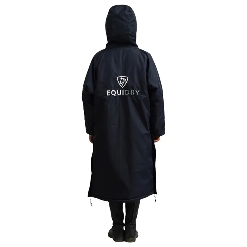 EQUIDRY Evolution Thick Fleece Lined Junior Jacket - Dark Navy/Navy-6