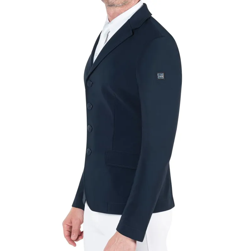 Equiline Normank Men's Show Coat - Blue-2