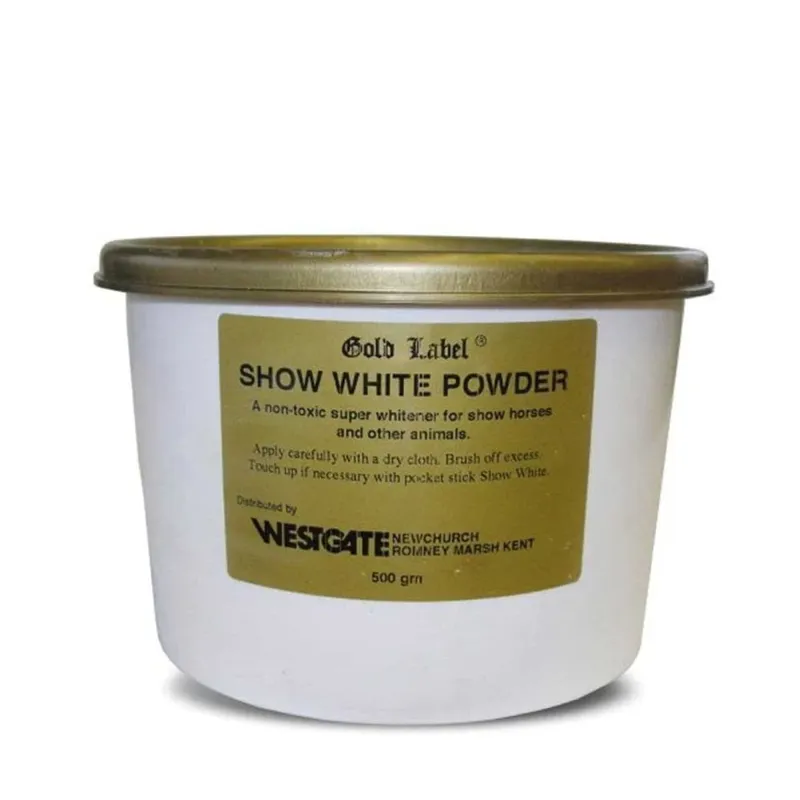 Gold Label Show White Powder
