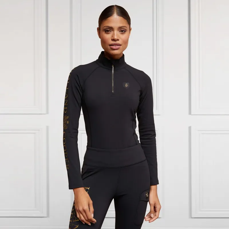 Holland Cooper Halcot Womens Thermal Base Layer - Black