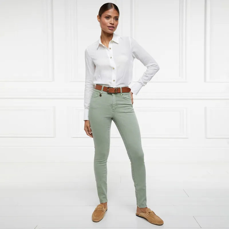Holland Cooper Women's Jodhpur Jeans - Sage-2