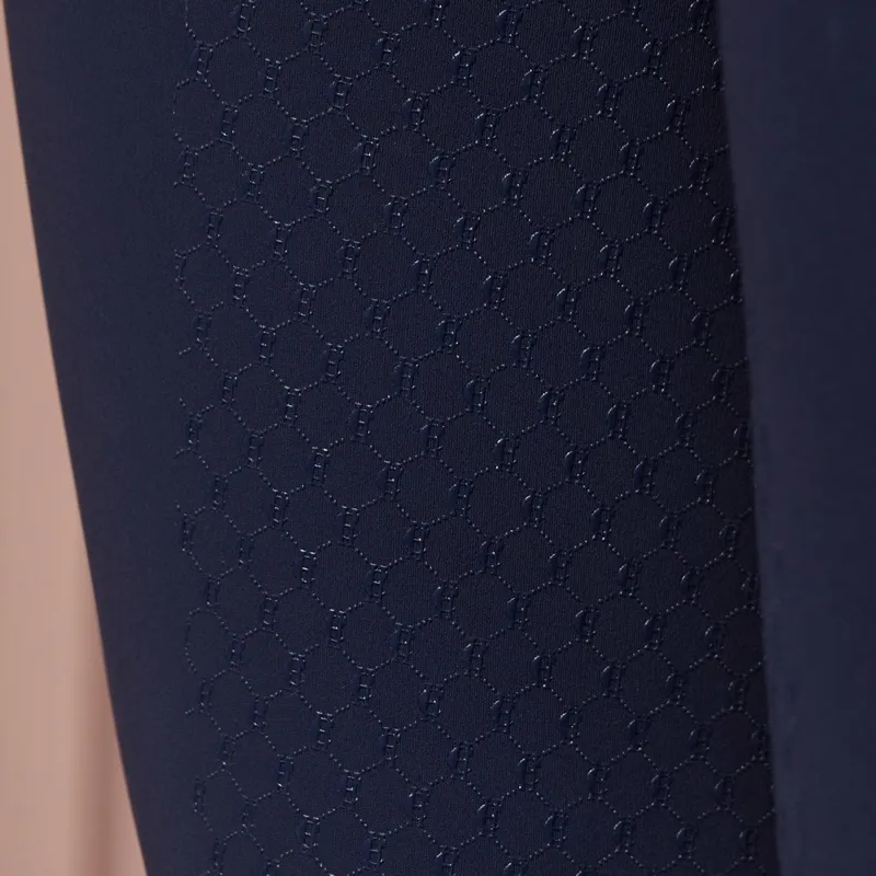 Holland Cooper Premium High Rise Full Grip Women's Breeches - Yale Blue-3