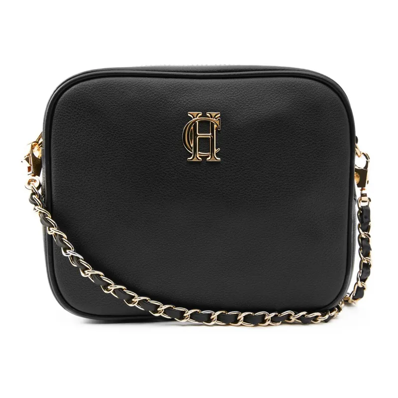 Holland Cooper Soho Camera Bag - Black Leather