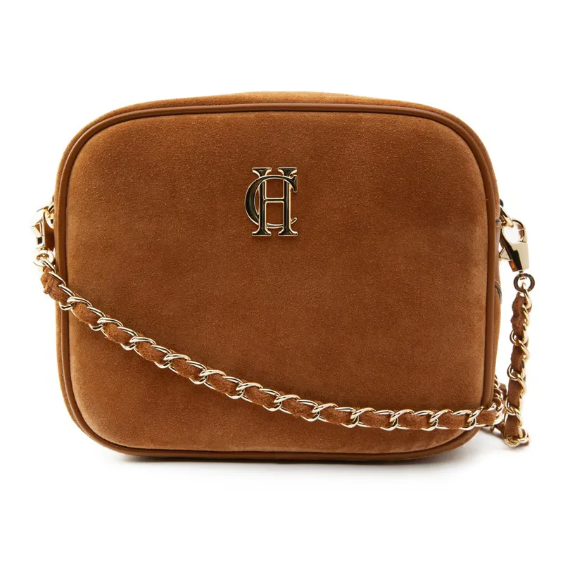 Holland Cooper Soho Camera Bag - Tan Suede