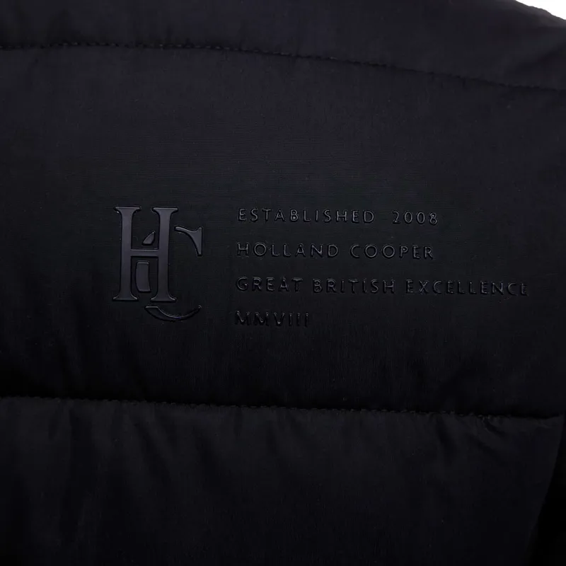 Holland Cooper Stoneleigh Women's Longline Quilted Coat - Black-5