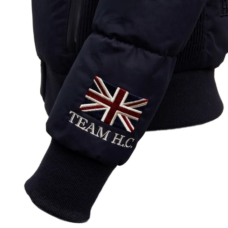 Holland Cooper Team Hooded Women's Padded Jacket - Ink Navy-3