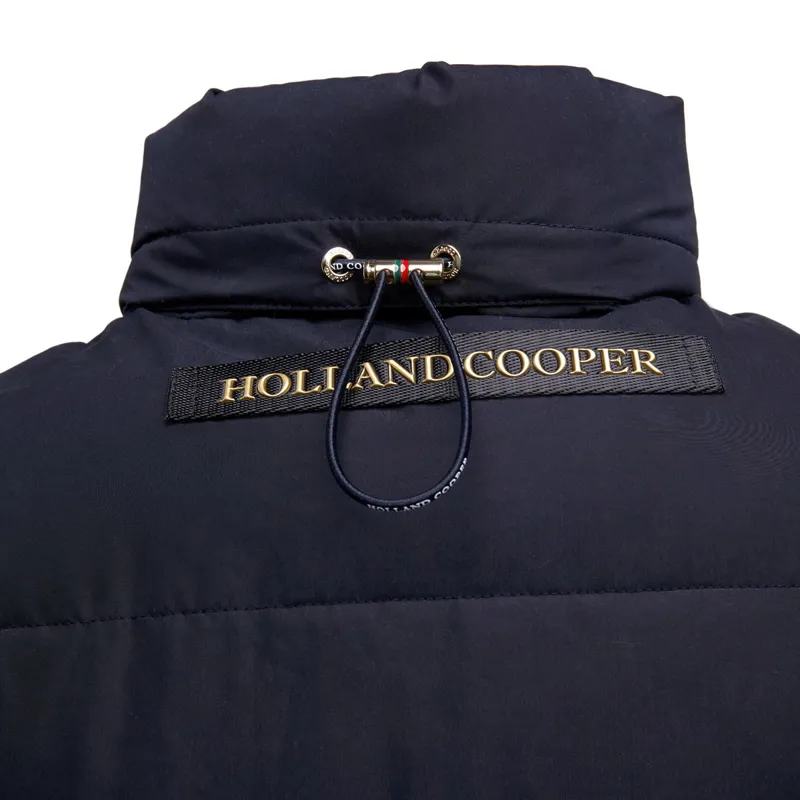 Holland Cooper Team Hooded Women's Padded Jacket - Ink Navy-6