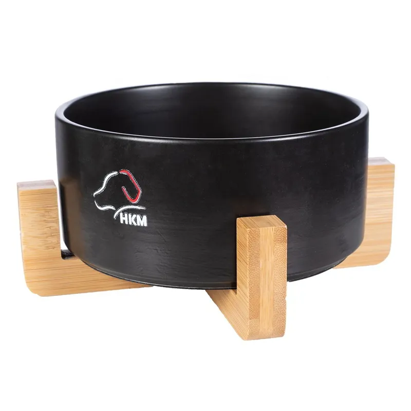 HKM Buddy Dog Bowl - Black-2