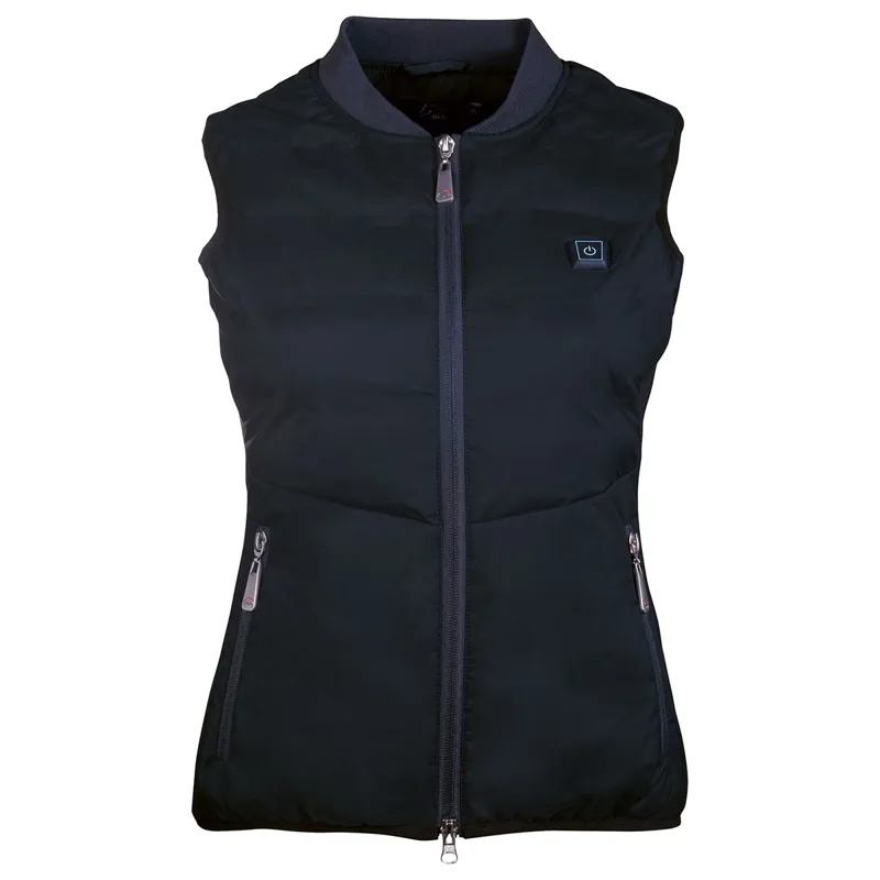 HKM Comfort Temperature Women's Heated Vest - Black