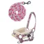 HKM Hobby Horse Halter and Lead Rope - Flower Print