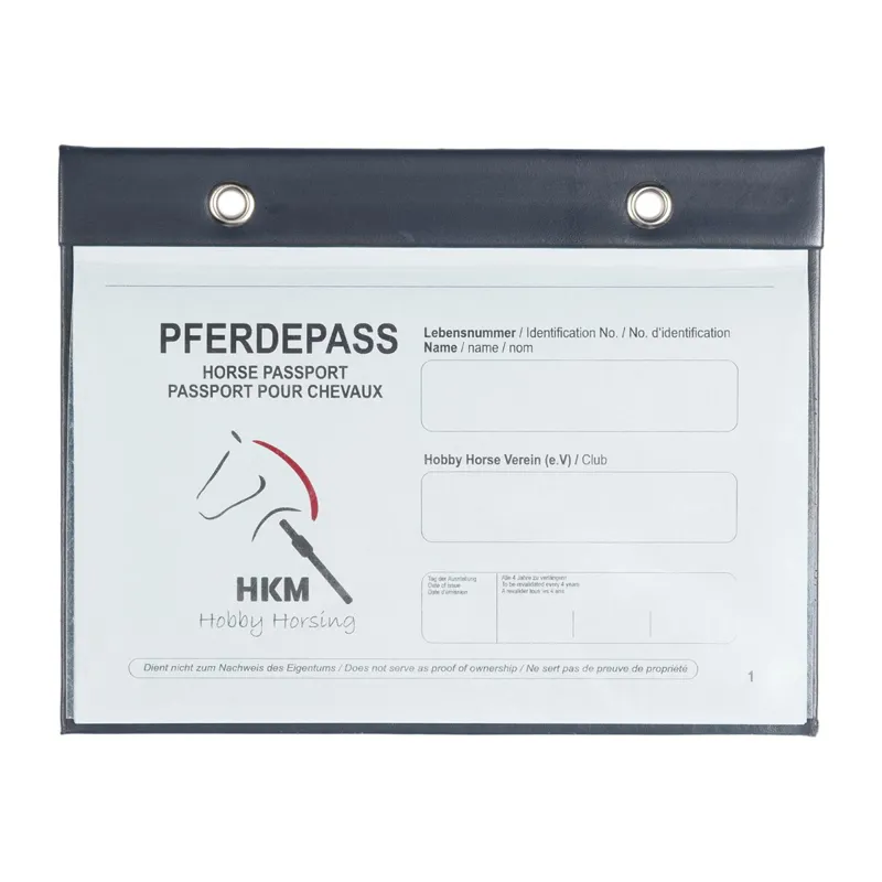HKM Hobby Horse Toy Passport