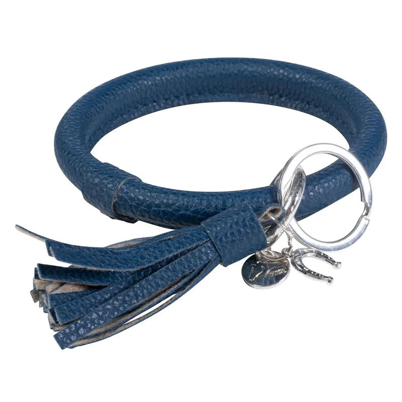 HKM Bracelet with Keychain - Navy/Silver