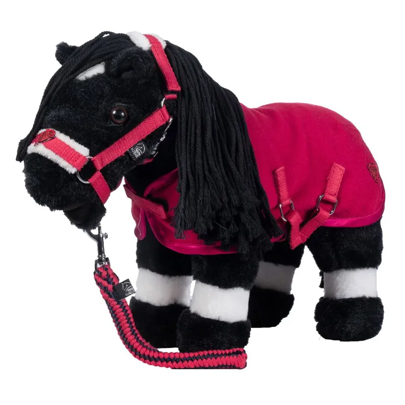 HKM Cuddle Pony Toy Starter Set - Red-1