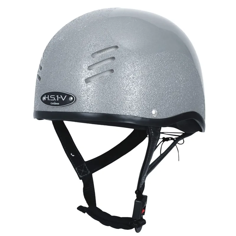 Gatehouse HS1-V Skull Riding Helmet - Anthracite Grey