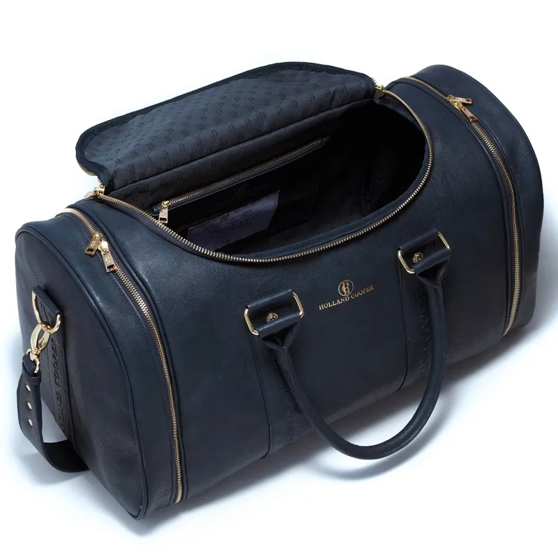 Holland Cooper Equestrian Kit Travel Bag - Ink Navy-2