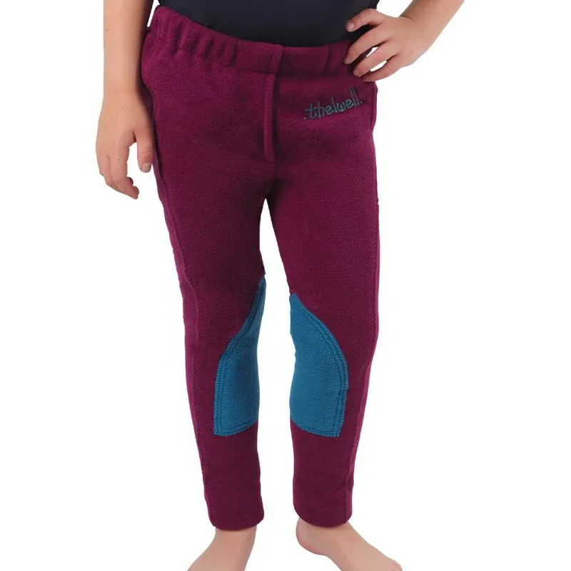 Hy Equestrian Thelwell Fleece Junior Jodhpurs - Pony Friends
