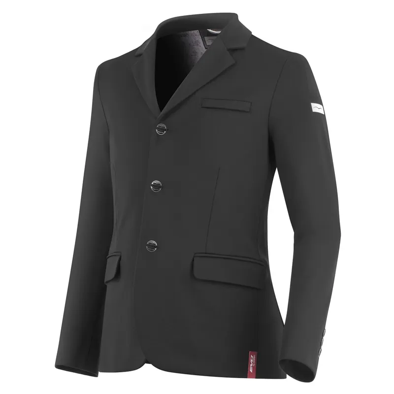 Animo Iot B7 Junior Boys Show Jacket - Nero Black-1