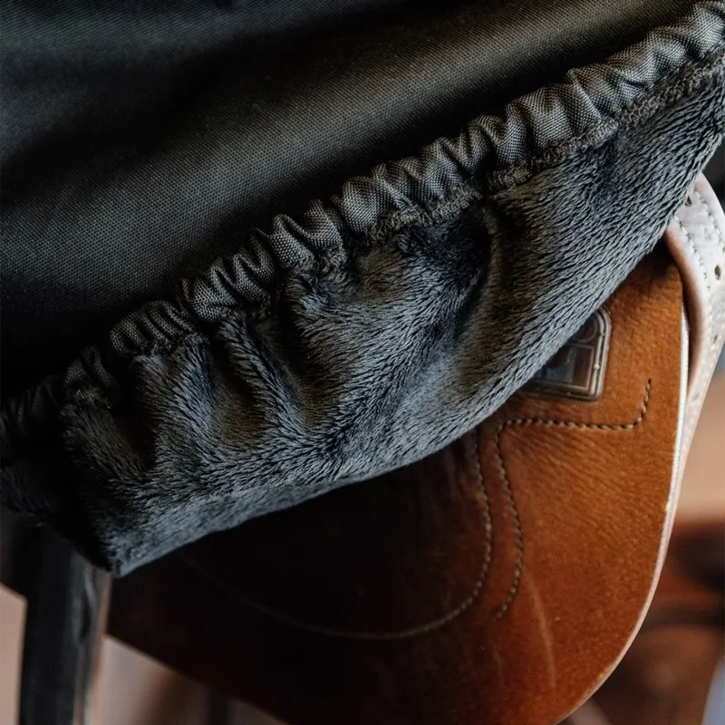 Kentucky Waterproof Show Jumping Saddle Cover - Black-3