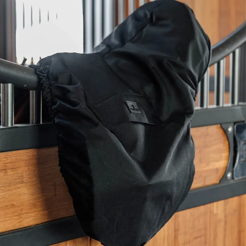 Kentucky Waterproof Show Jumping Saddle Cover - Black-2