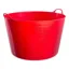 Red Gorilla Tubtrug Flexible Extra Large 75L Bucket - Red