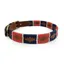 KM Elite Argentinian Dog Collar - Traditional Navy/Red/White