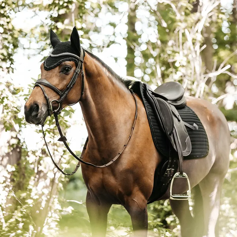Kentucky Dressage Pearl Saddle Pad - Black-2