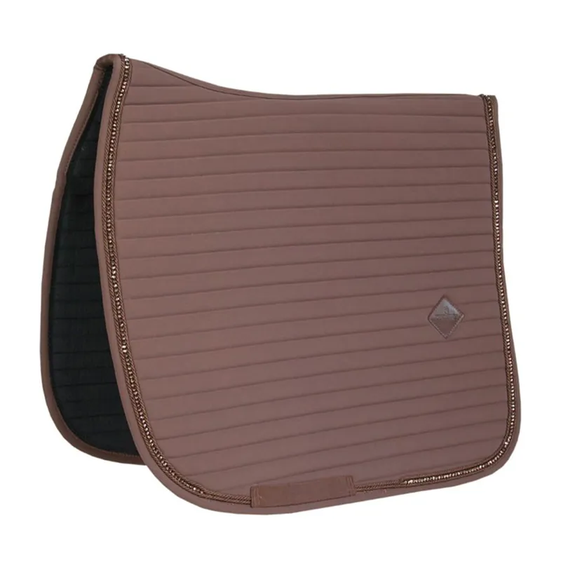 Kentucky Dressage Pearl Saddle Pad - Brown