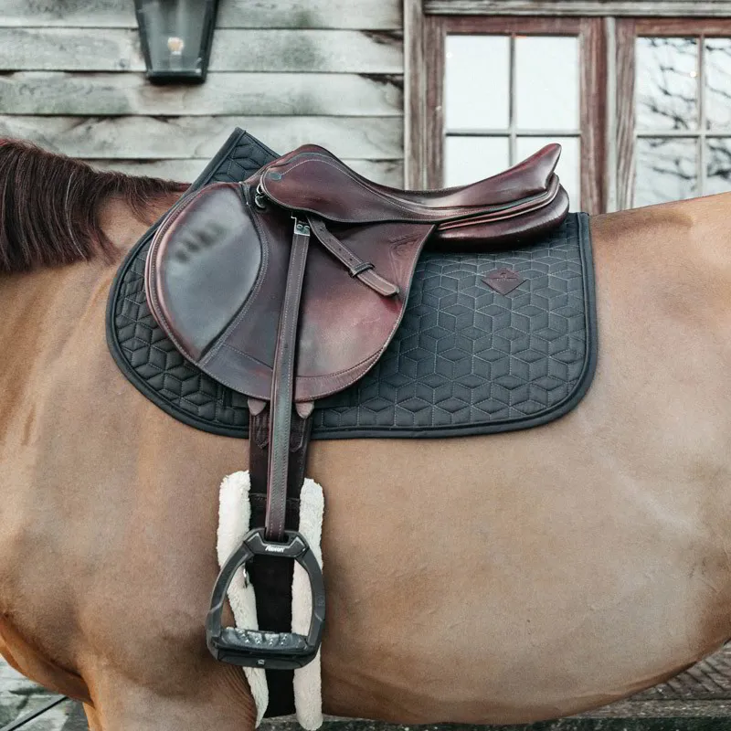 Kentucky Classic Jumping Saddle Pad - Grey-3