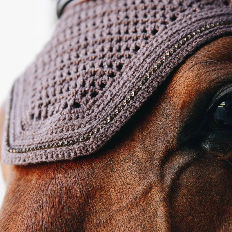 Kentucky Wellington Sparkling Fly Bonnet - Brown-2