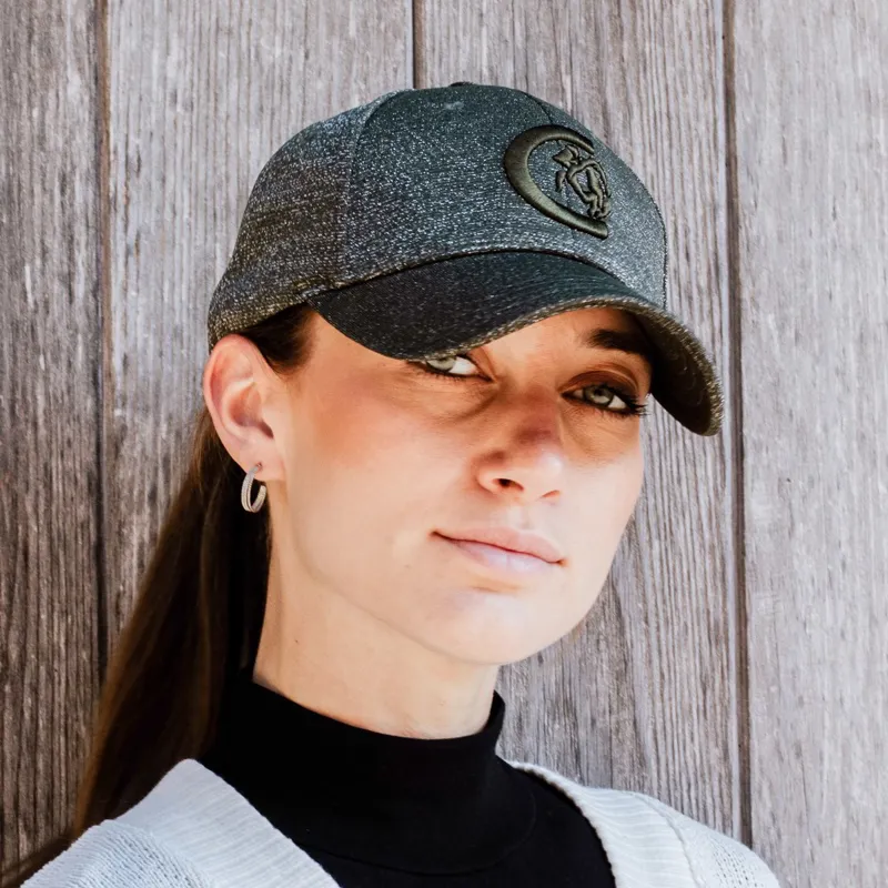 Kentucky Glitter Baseball Cap - Pine Green-1