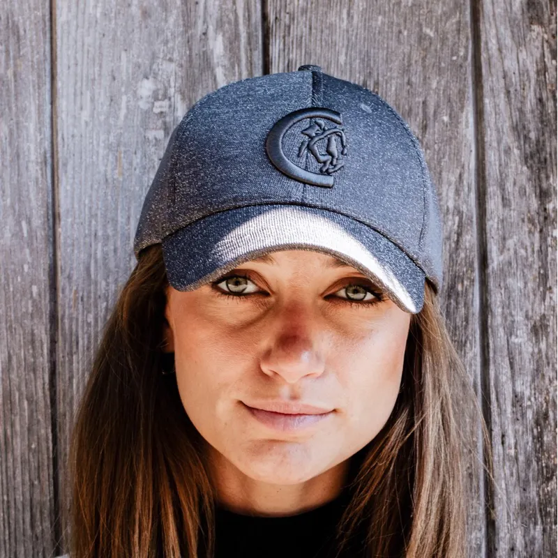 Kentucky Glitter Baseball Cap - Gray-1