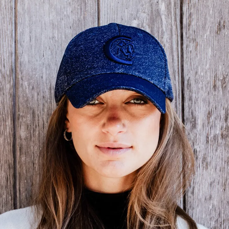Kentucky Glitter Baseball Cap - Navy-1