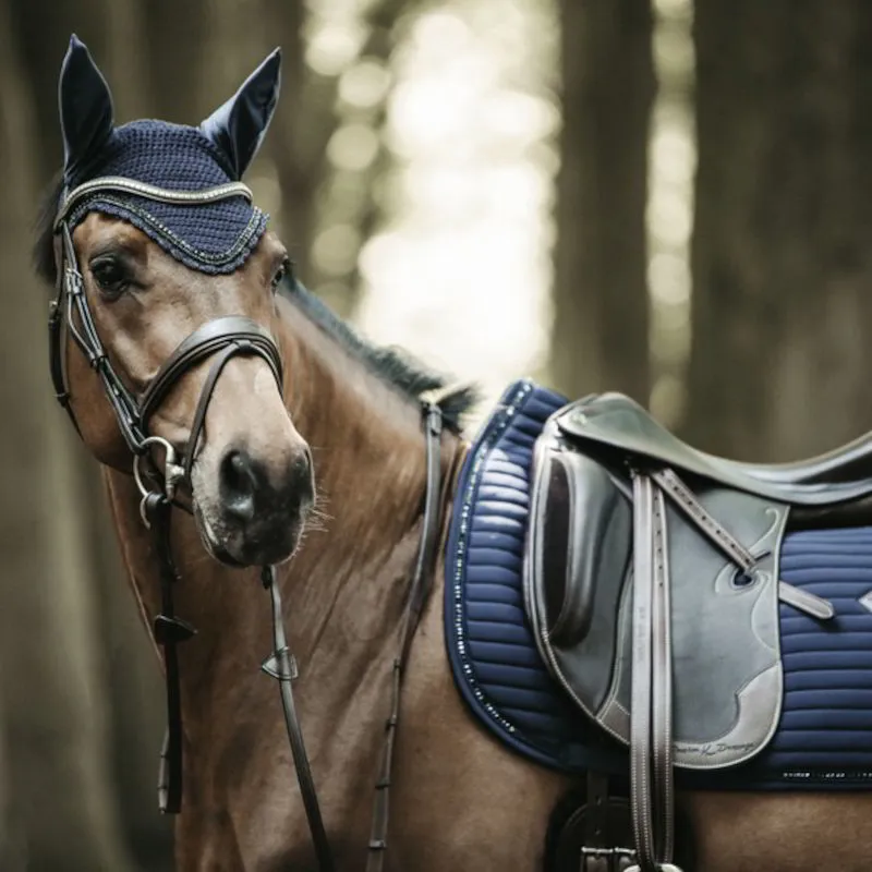 Kentucky Long Stone and Pearl Fly Bonnet - Dark Navy-3