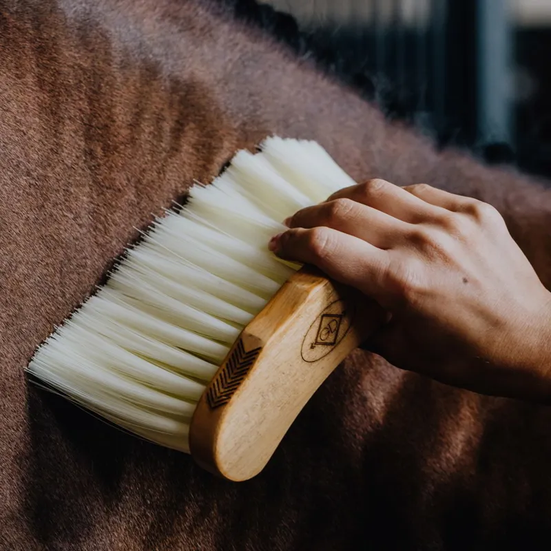 Grooming Deluxe Middle Brush Long - Natural