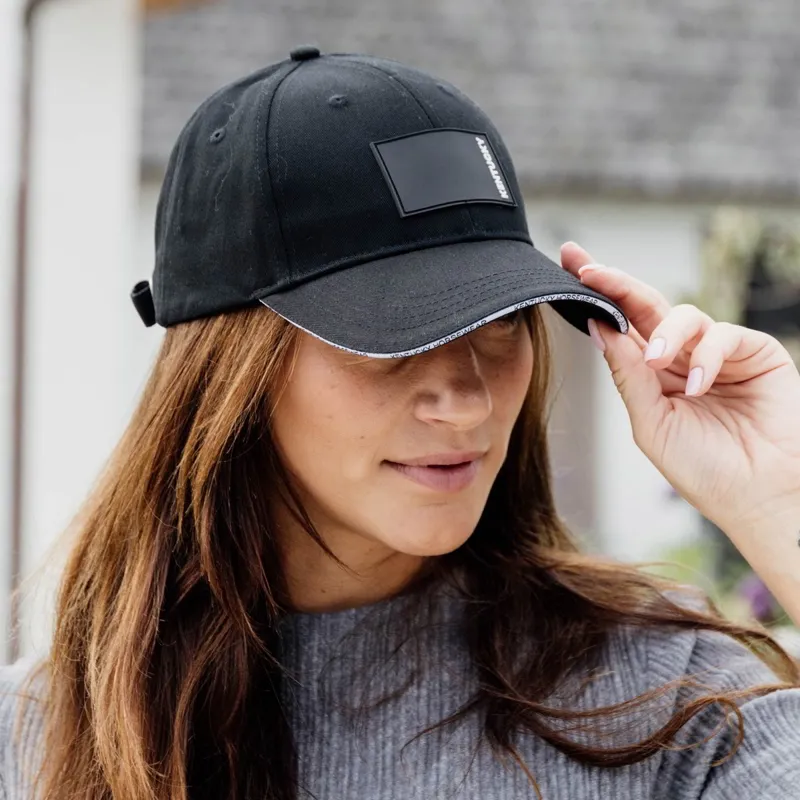 Kentucky Rubber Logo Baseball Cap - Black-1