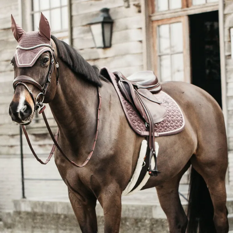 Kentucky Velvet Jumping Saddle Pad - Light Purple-2