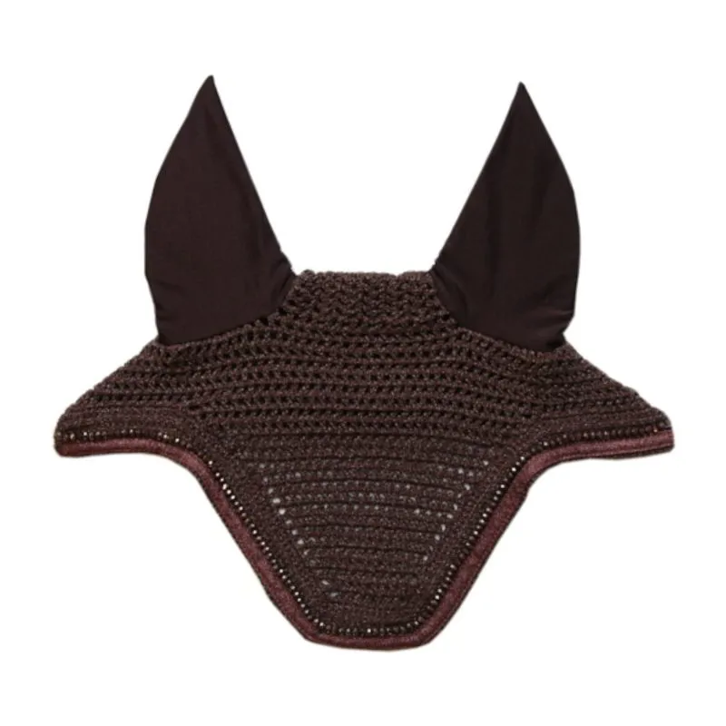 Kentucky Wellington Glitter Band Soundless Fly Bonnet - Brown