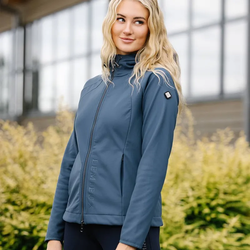 LeMieux Charlotte Women's Softshell Jacket - Atlantic-5
