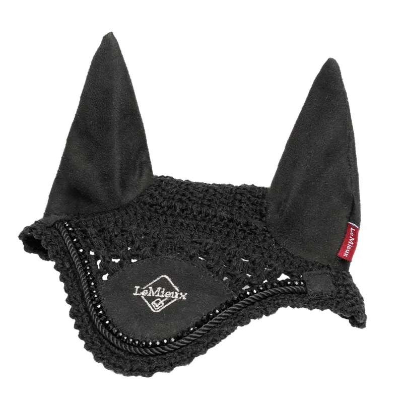 LeMieux Hobby Horse Toy Ear Bonnet - Black