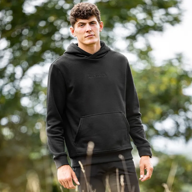 LeMieux Mens Hoodie - Black-4