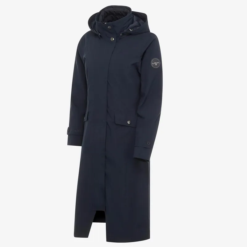 LeMieux Amelie Womens Lightweight Long Riding Jacket - Navy-2