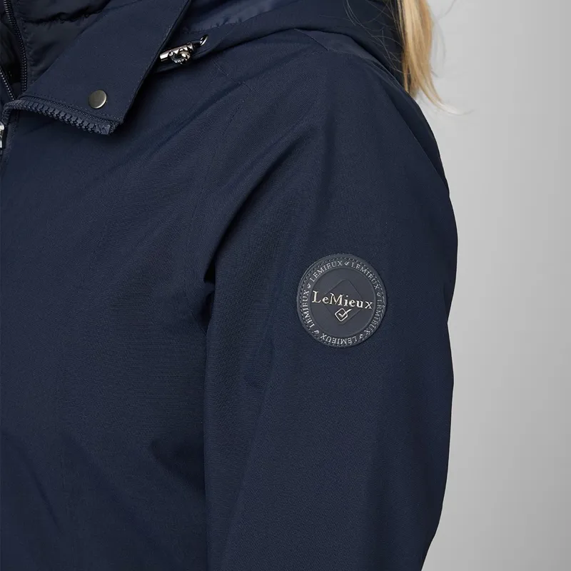 LeMieux Amelie Womens Lightweight Long Riding Jacket - Navy-7